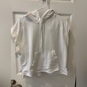 Sweat oversize manches longues col rond creme bébé fille | La Halle